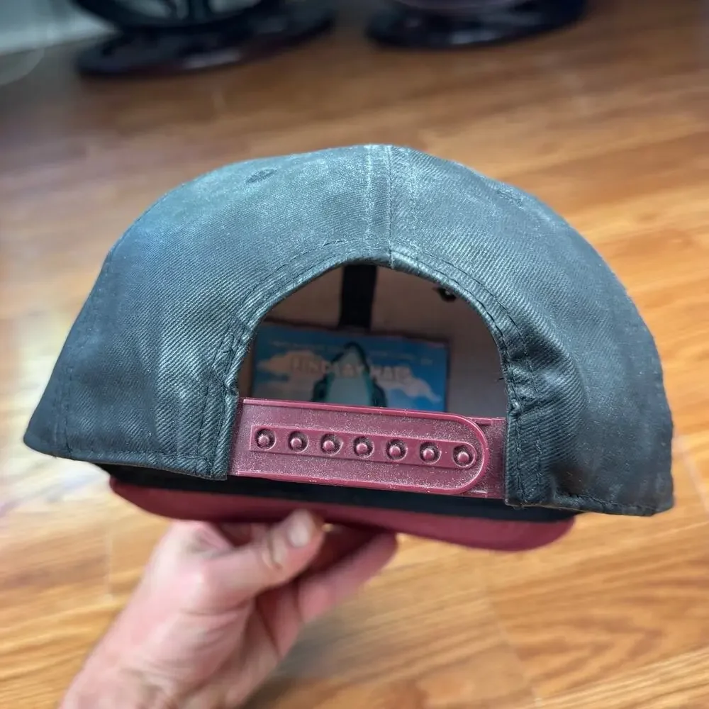 Findlay Force Roasting Marshmallows Smore'z Black and Maroon Snapback Hat